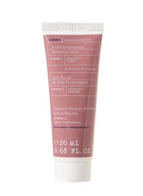 Осветительный ночной крем для лица Korres Apothecary Wild Rose Night-Brightening Sleeping Facial 20 мл 43910757739 фото