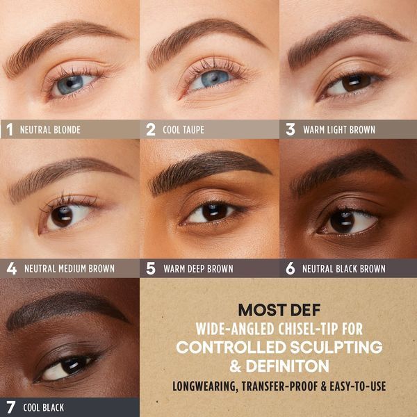Карандаш для бровей GXVE BY GWEN STEFANI Most Def Clean Instant Definition Sculpting Eyebrow Pencil 73425900048 фото