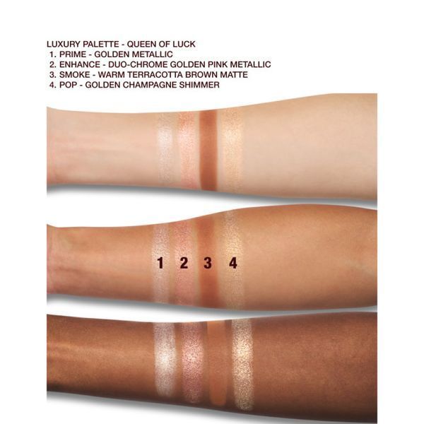 Палетка теней Charlotte Tilbury Luxury Palette - Queen of luck 5.2 g 31910838631 фото